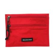 Pre-owned Fabric balenciaga-bags Balenciaga Vintage , Red , Dames