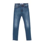 Blauwe Slim Fit Jeans Jacob Cohën , Blue , Heren