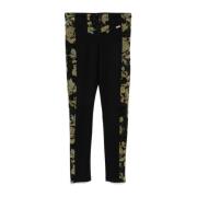 Bloemenprint Skinny Broek Liu Jo , Black , Dames