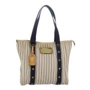 Pre-owned Canvas louis-vuitton-bags Louis Vuitton Vintage , Beige , Da...