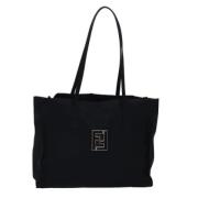 Pre-owned Nylon totes Fendi Vintage , Black , Dames