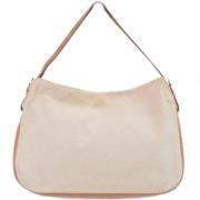 Pre-owned Canvas handbags Salvatore Ferragamo Pre-owned , Beige , Dame...