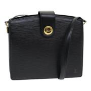 Pre-owned Leather louis-vuitton-bags Louis Vuitton Vintage , Black , D...