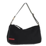 Pre-owned Nylon prada-bags Prada Vintage , Black , Dames