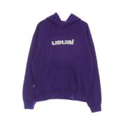 Paarse Cracked Hoodie Lichtgewicht Sweatshirt Usual , Purple , Heren