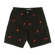 Zwarte Citizen Shorts Skipper voor Mannen Iuter , Black , Heren