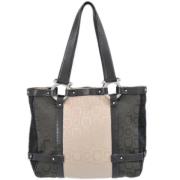 Pre-owned Canvas shoulder-bags Salvatore Ferragamo Pre-owned , Beige ,...