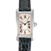 Pre-owned White Gold watches Cartier Vintage , Beige , Dames