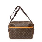 Pre-owned Canvas handbags Louis Vuitton Vintage , Brown , Dames