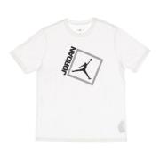 Jumpman Box Heren T-shirt Wit/Zwart Jordan , White , Heren