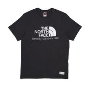 Berkeley Heren Zwart Tee Verkenning T-shirt The North Face , Black , H...