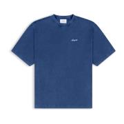 Eer Gewassen T-Shirt Axel Arigato , Blue , Heren