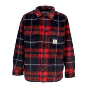 Geruite fleece shirt met zakken Carhartt Wip , Multicolor , Heren