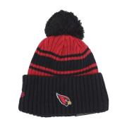 Arizona Cardinals Pom Pom Beanie Hat New Era , Black , Heren