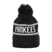 MLB Jake Pom Pom Beanie Hat New Era , Black , Heren