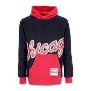 Chicago Bulls NBA Hoodie Zwart Mitchell & Ness , Multicolor , Heren