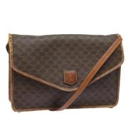 Pre-owned Leather celine-bags Celine Vintage , Brown , Dames