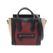 Pre-owned Leather celine-bags Celine Vintage , Black , Dames