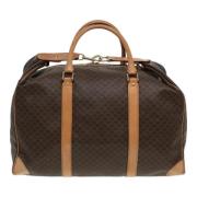 Pre-owned Leather travel-bags Celine Vintage , Brown , Dames