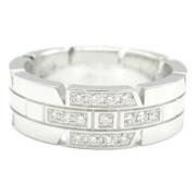 Pre-owned White Gold rings Cartier Vintage , Gray , Dames