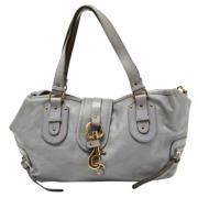 Pre-owned Leather totes Chloé Pre-owned , Purple , Dames