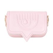 Eyelike logo roze leren schoudertas Chiara Ferragni Collection , Pink ...