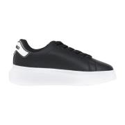 Zwarte Sneakers met Logo Just Cavalli , Black , Dames