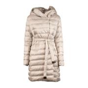 Omkeerbare gewatteerde donsjas Max Mara , Beige , Dames