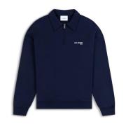 Remi Half-Zip Sweater Axel Arigato , Blue , Heren