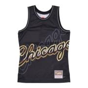 Chicago Bulls Tank Top NBA Hardwood Classics Mitchell & Ness , Black ,...