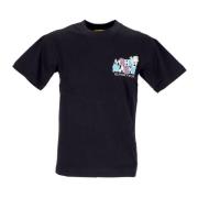 Exotische Auto Print Zwart T-shirt Market , Black , Heren