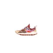 Suède Rubberen Zool Sneakers Flower Mountain , Multicolor , Dames