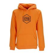 Oranje Logo Hoodie met Kangoeroezak Dolly Noire , Orange , Heren