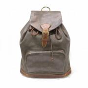 Pre-owned Canvas backpacks Louis Vuitton Vintage , Brown , Dames