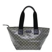 Pre-owned Canvas gucci-bags Gucci Vintage , Gray , Dames