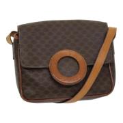 Pre-owned Leather celine-bags Celine Vintage , Brown , Dames