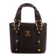 Pre-owned Leather totes MCM Pre-owned , Black , Dames