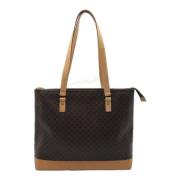 Pre-owned Canvas celine-bags Celine Vintage , Brown , Dames