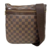 Pre-owned Leather louis-vuitton-bags Louis Vuitton Vintage , Brown , D...