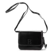 Pre-owned Leather shoulder-bags Balenciaga Vintage , Black , Dames