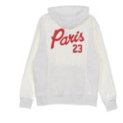 PSG Fleece Pullover Hoodie Jordan , White , Heren