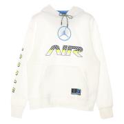 Sport DNA Hybrid Pullover Hoodie Jordan , White , Heren