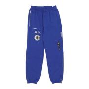 Brooklyn Nets Basketbal Courtside Broek Nike , Blue , Heren