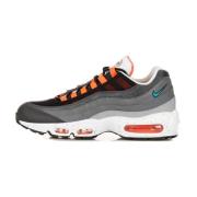 Lage Sneakers Zwart/Aquamarijn/Oranje/Wit Nike , Gray , Heren