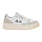 Witte platte schoenen Basket Love Sun68 , White , Dames