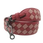 Pre-owned Leather home-office Bottega Veneta Vintage , Red , Dames