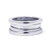 Pre-owned White Gold rings Bvlgari Vintage , Gray , Dames