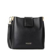 Dames zwarte tas Kazar , Black , Dames