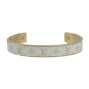 Pre-owned White Gold bracelets Louis Vuitton Vintage , White , Dames