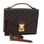 Pre-owned Canvas louis-vuitton-bags Louis Vuitton Vintage , Brown , Da...